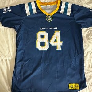 Samuel Adams Beer #84 Jersey “Wicked for the Win” Men’s Shirt Size Large